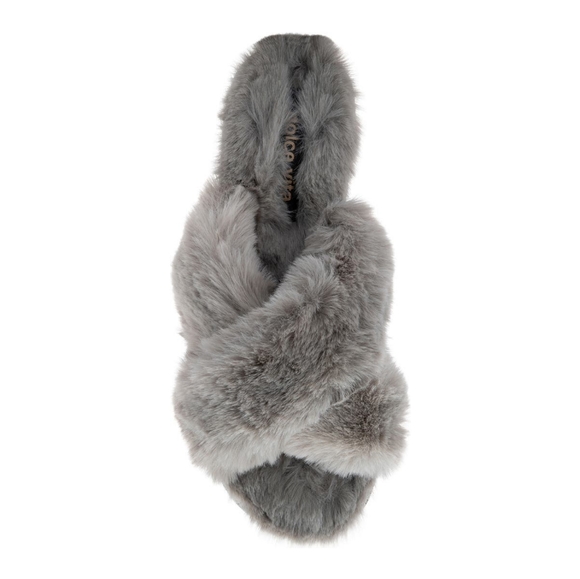 Dolce Vita Fur Slides - Picture 2 of 6